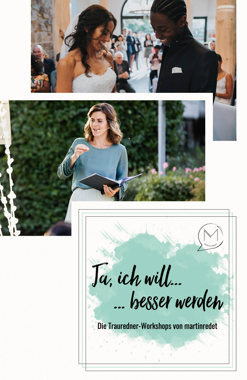 Foto Brautpaar Ariane Schulz, arianefotografiert Interkulturelles Brautpaar beim Ringetausch während der Freien Trauung